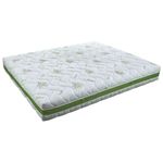 Dolomiti Materasso 80X200 Easy comfort  WaterFlex DualSide 20 -Reversibile in Memory Foam e Water Elast con rivestimento anallergico sfoderabile