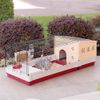 FERPLAST---Gabbia-per-porcellini-d-India---Gabbia-per-conigli---Gabbia-e-accessori-inclusi---Apribile-e-componibile-142-x-60-x-h-50-CM---Krolik-140-PLUS