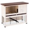 Ferplast-Gabbia-per-Conigli-RANCH-100-BASIC-Conigliera-da-Esterno-in-Legno-FSC-con-Accessori-e-Casetta-per-conigli-905-x-46-x-h-80-cm.