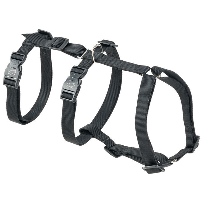 Ferplast-Pettorina-Cane-Taglia-Grande-BRAVE-LARGE-Pettorina-per-Cani-Antifuga-Antipanico-Levriero-6-Chiusure-Regolabile-Nero