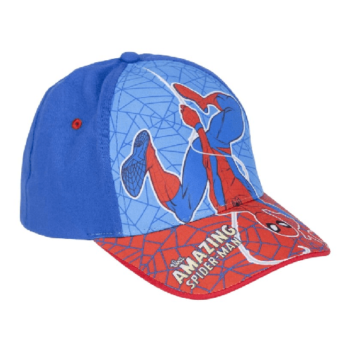 Spider-Man Cappellino per Bambini Spider-Man Azzurro (53 cm)
