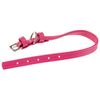 Collare-per-Cani-VOGUE-CF15-36-Vera-Pelle-Regolabile-Fibbia-in-Metallo-Rosa