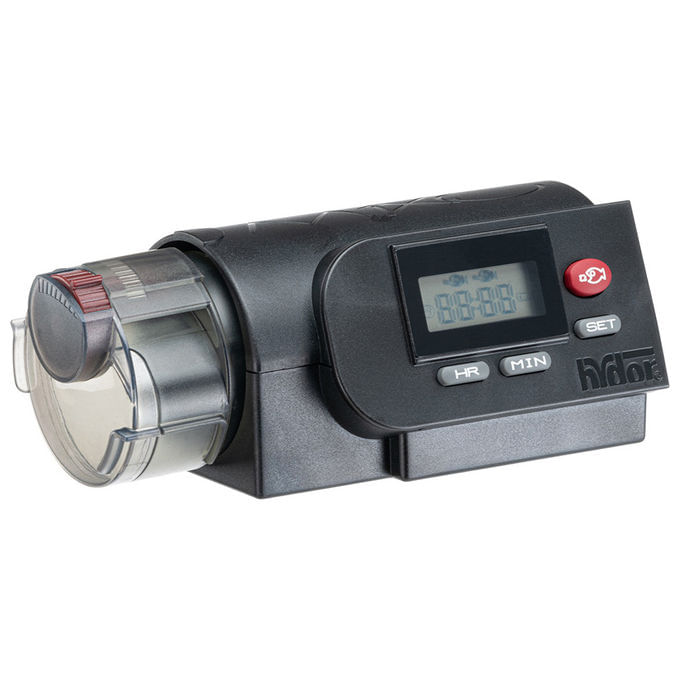 Hydor-Mangiatoia-Automatica-Digitale-per-Acquari-MIXO-Cibo-Pesci-90-ml-Programmabile-Max-2-Somministrazioni-al-Giorno