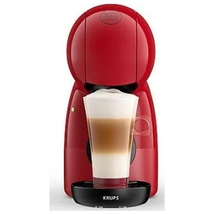KRUPS-Macchina-da-Caffe--Nescafe-Dolce-Gusto-Piccolo-XS-KP1A35P16-Rosso-Ideale-per-Preparare-Bevande-Calde-e-Fredde-in-Pochi-Minuti