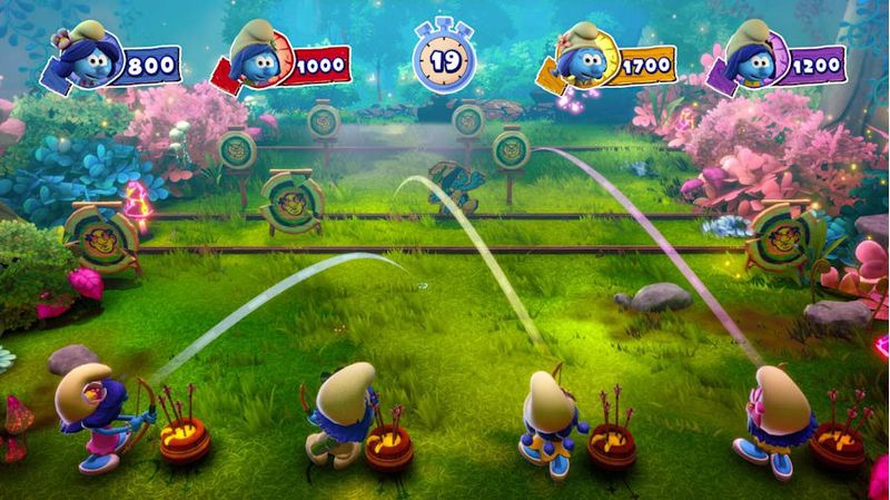 Microids-Videogioco-I-Puffi-Village-Party-per-Nintendo-Switch