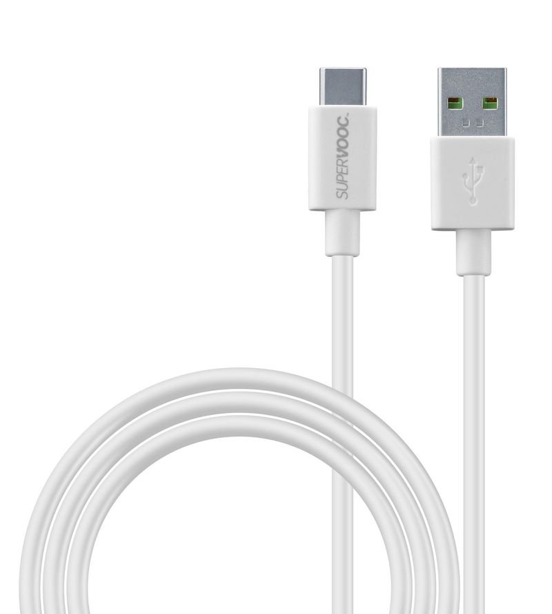 Cellular-Line-Cavo-Usb-Usb-2.0-1mt-Usb-a-Usb-C-Bianco