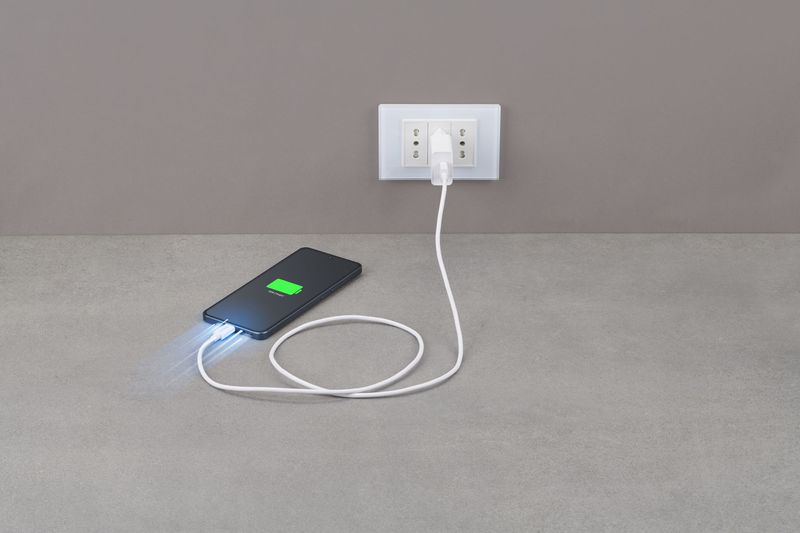 Cellular-Line-Cavo-Usb-Usb-2.0-1mt-Usb-a-Usb-C-Bianco