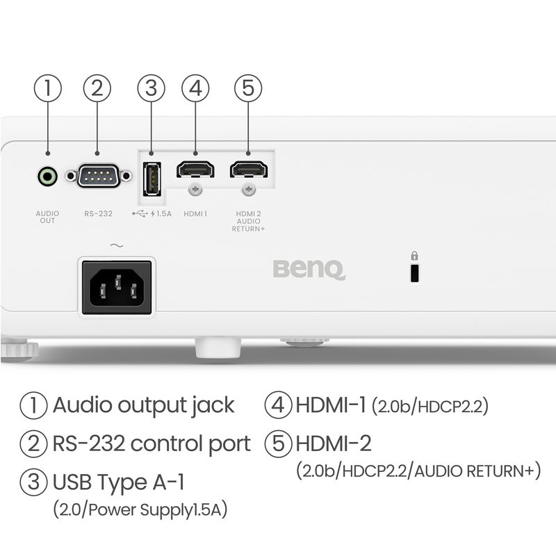 BenQ-TK710-Videoproiettore-4K-Ultra-hd-3840x2160-3200lm-16-9-Bianco