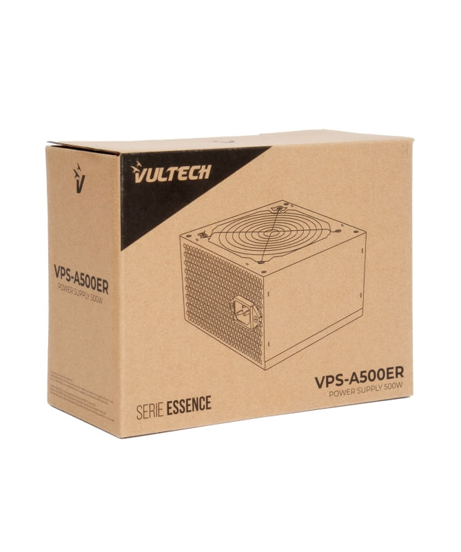 Vultech-Alimentatore-ATX-500W-VPS-A500ER-Serie-Essence-con-Ventola-da-12cm-Termoregolata