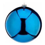 Krist+ Palla di Natale  20 cm Azzurro Plastica