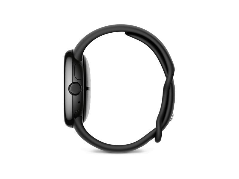 Google-Pixel-Watch-3-41mm-Bluetooth-WiFi-Cassa-in-alluminio-nero-opaco-cinturino-sportivo-nero-ossidiana