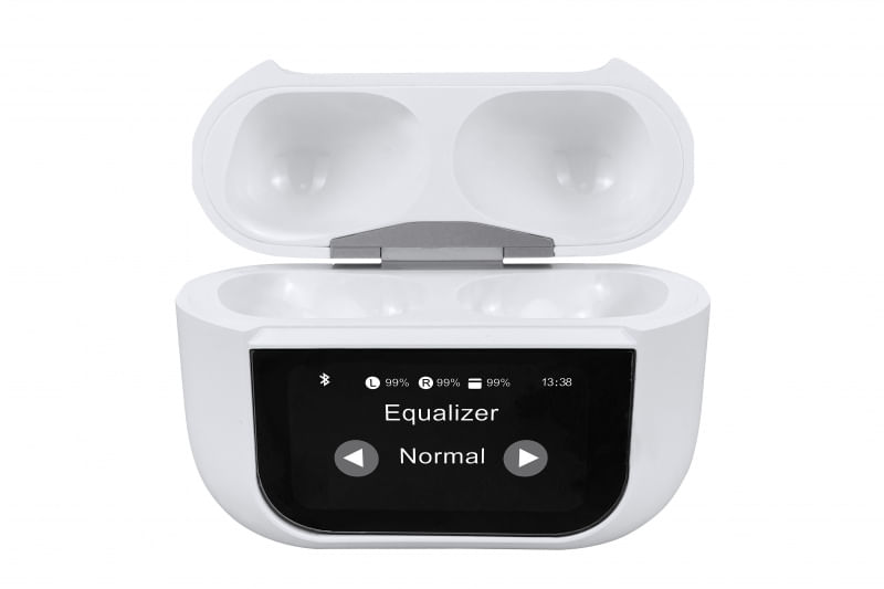 Technaxx-MusicMan-Auricolari-ANC-Wireless-Bluetooth-5.3-Bt-x72-Bianco-Display-Touch