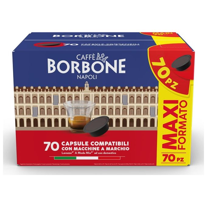 Borbone-Caps-Compatibile-Lavazza-70-Pezzi-Decisa