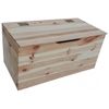 COSMA-Cassapanca-Pino-75-in-Legno-Massello-Arredo-Giardino-Resistente-e-Pratico-per-Esterni