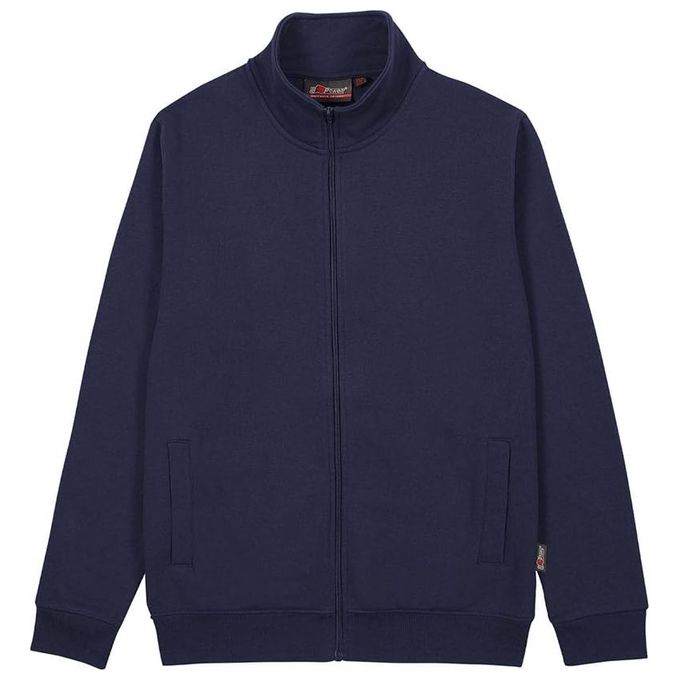 U-Power-Felpa-Zip-Lunga-Deep-Blue-Taglia-M-Sotra