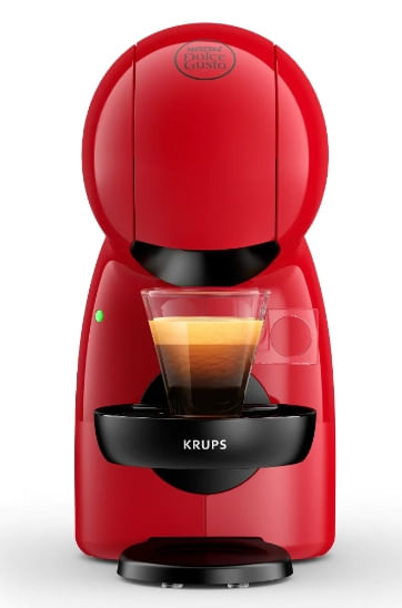 KRUPS-Macchina-da-Caffe--Nescafe-Dolce-Gusto-Piccolo-XS-KP1A35AS-di-colore-Rosso-per-un-Caffe--Ricco-e-Aromatico