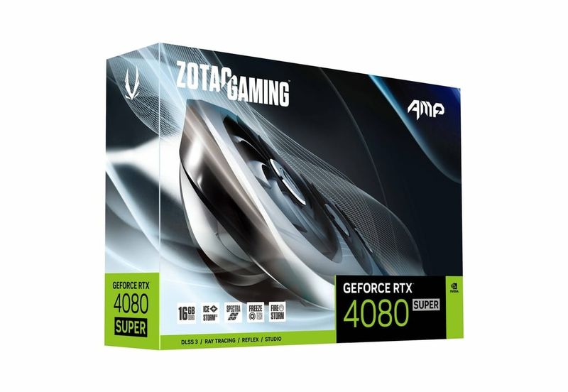 Zotac-GeForce-RTX-4080-Super-AMP-16Gb-GDDR6X-DLSS3.5-HDMI-3-DisplayPort-PCi-Ex-4.0-16x