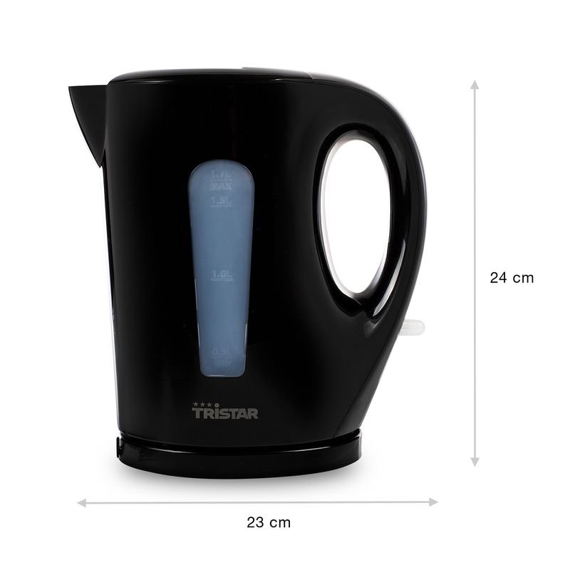 Tristar-WK-3384-Bollitore-Elettrico-17-Litri-2200W-Nero