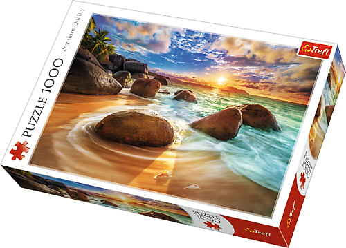 Trefl-Puzzle-da-1000-Pezzi---Samudra-Beach.-India