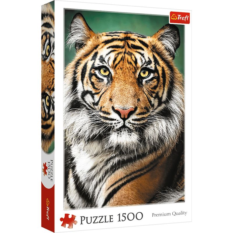 Trefl-Puzzle-da-1500-Pezzi---Portrait-Of-A-Tiger