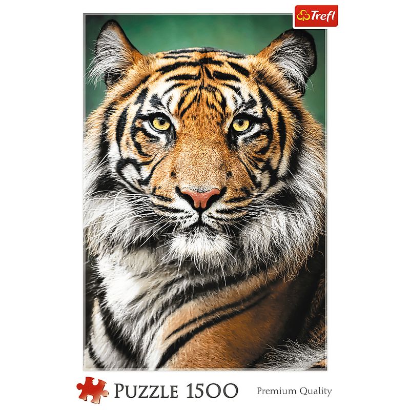 Trefl-Puzzle-da-1500-Pezzi---Portrait-Of-A-Tiger