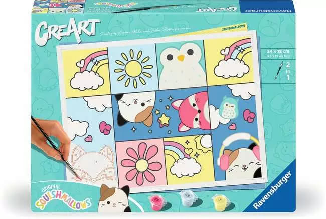 Ravensburger-CreArt-Trend-D-Adult--Squishmallows