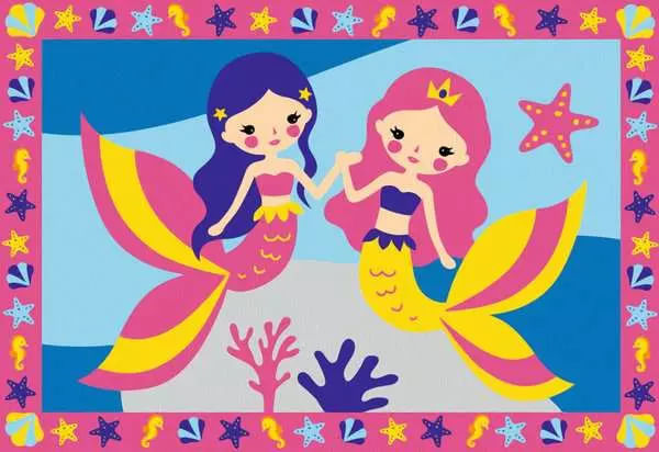 Ravensburger-CreArt-Serie-Junior--2-x-Magiche-Sirene