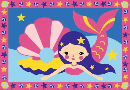 Ravensburger-CreArt-Serie-Junior--2-x-Magiche-Sirene