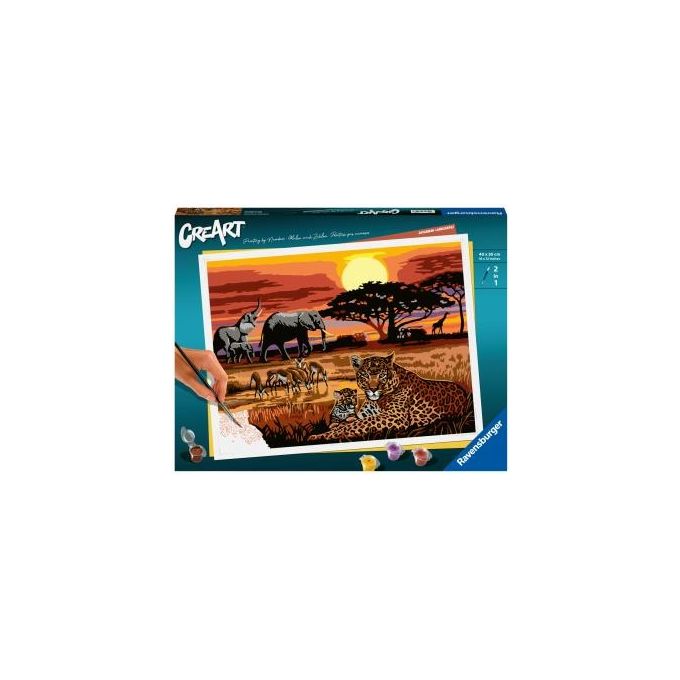 Ravensburger-CreArt---Serie-Premium-B--Vita-nella-Savana