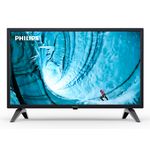 Philips 24PHS6019 Smart TV 24 Pollici HD Ready Display LED Sistema Titan OS DVB-T2-S2 colore Nero