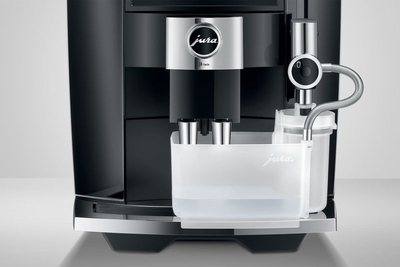 JURA-J8-Twin-Diamond-Black---Macchina-da-caffe--automatica-19-L-15-bar-1450-W-31-specialita--doppio-macinacaffe--P.A.G.3--Sweet-Foam-display-touch-da-43---Nero