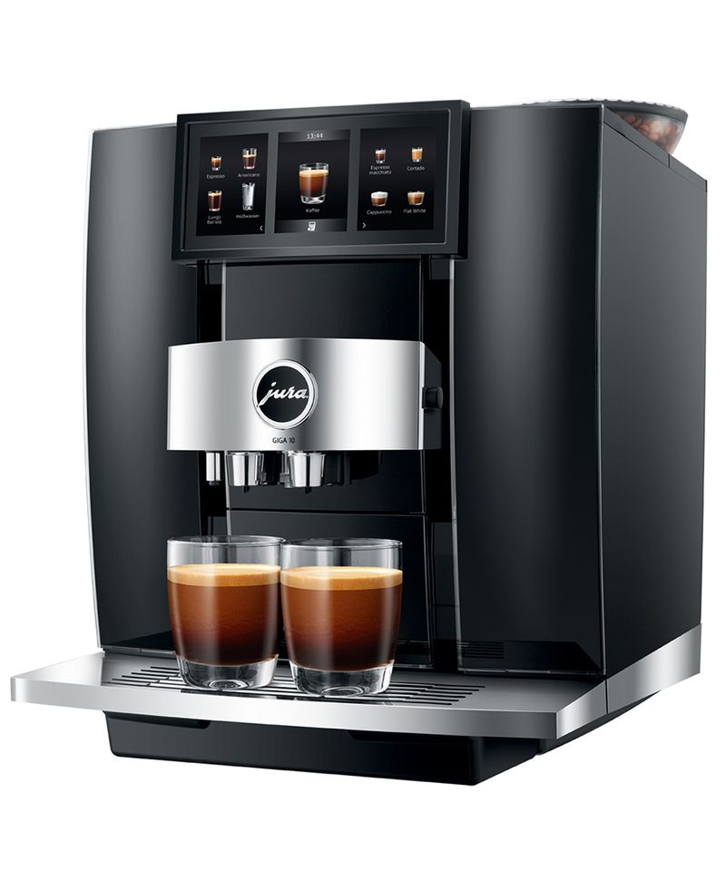 JURA-GIGA-10-Diamond-Black---Macchina-da-caffe--automatica-26-L-15-bar-2700-W-35-specialita--doppio-macinacaffe--Cold-Extraction-Process-pannello-panoramico-touch-Nero