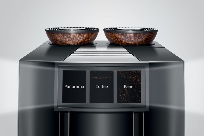 JURA-GIGA-10-Diamond-Black---Macchina-da-caffe--automatica-26-L-15-bar-2700-W-35-specialita--doppio-macinacaffe--Cold-Extraction-Process-pannello-panoramico-touch-Nero