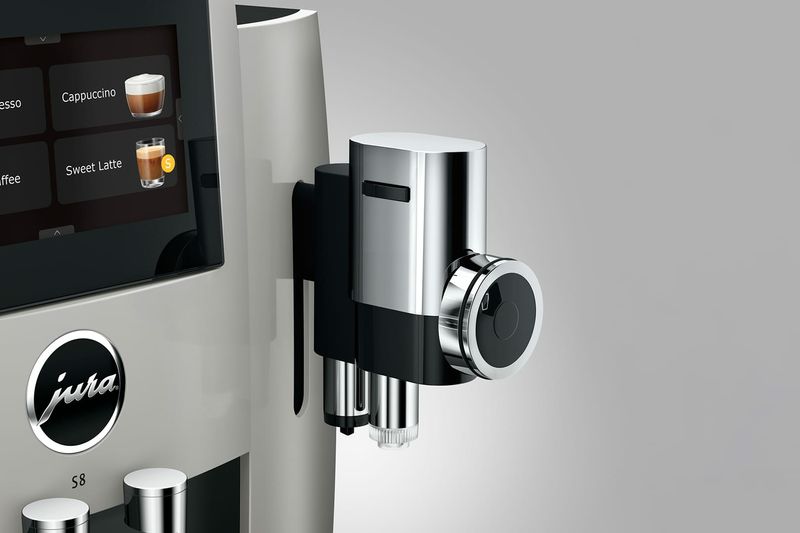 JURA-S8-Platino---Macchina-da-caffe--automatica-19-L-15-bar-1450-W-27-specialita--macinacaffe--Professional-Aroma-Grinder-display-touch-da-43---funzione-Sweet-Foam-Platino