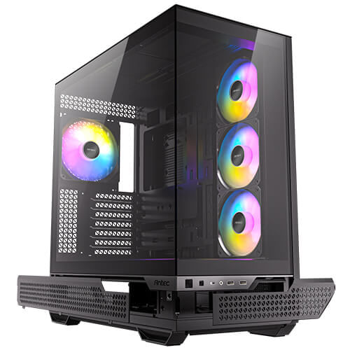 Antec-C7-ARGB-Supporto-GPU-RTX-40-4-Ventole-ARGB-PWM-da-120mm-Incluse-Raffreddamento-GPU-Verticale-Tipo-C-10Gbps