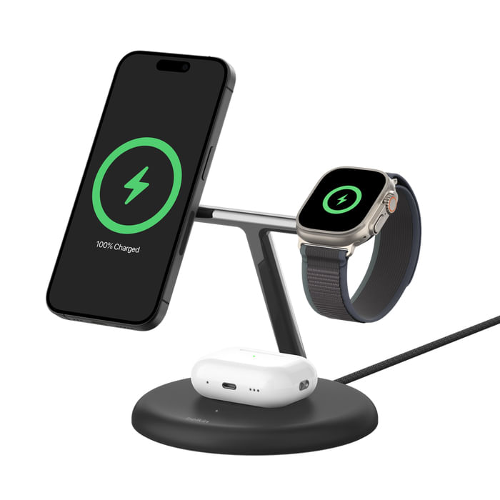 Belkin-Boost-Charge-Pro-Magnet.-3-in-1-Qi2-Nero