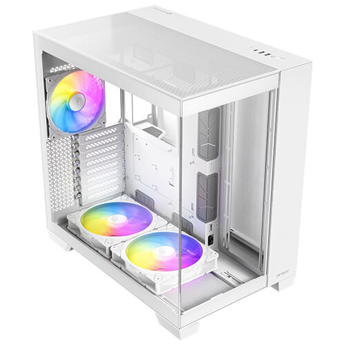 Antec-C8-Argb-Bianco-2-Ventole-Tqr-160mm-e-1-Tq-140mm-Argb-Pwm-Incluse-Supporto-Radiatore-360mm