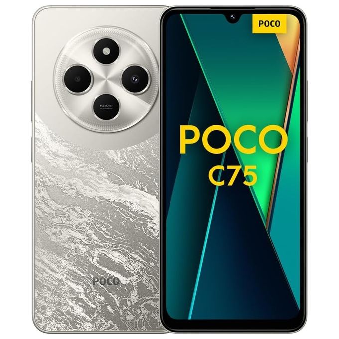 POCO C75 17,5 cm (6.88") Doppia SIM 4G USB tipo-C 6 GB 128 GB 5160 mAh Oro