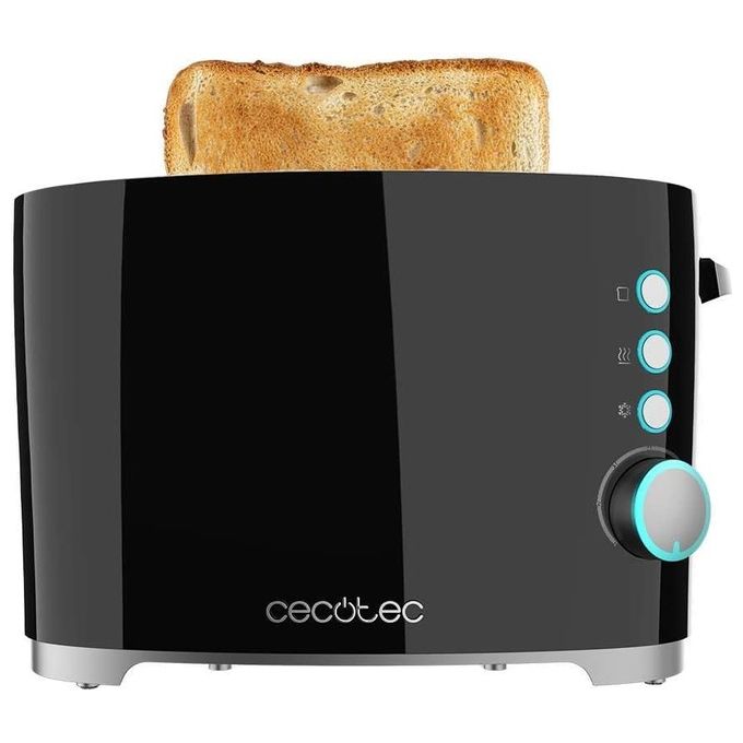 Cecotec-Toast-Double-B-Tostapane-2-Toast-650W-Funzioni-Scongelamento-Riscaldamento-Nero