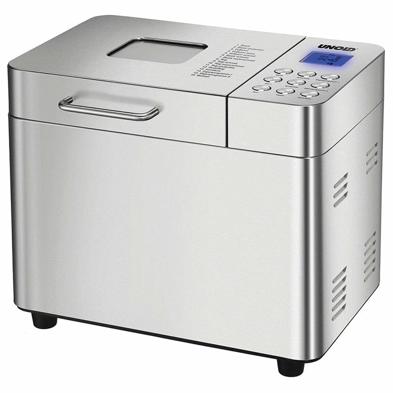 Unold-Macchina-per-il-Pane-Backmeister-Edel-Acciaio-Inox-Modello-68456