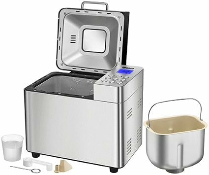 Unold-Macchina-per-il-Pane-Backmeister-Edel-Acciaio-Inox-Modello-68456