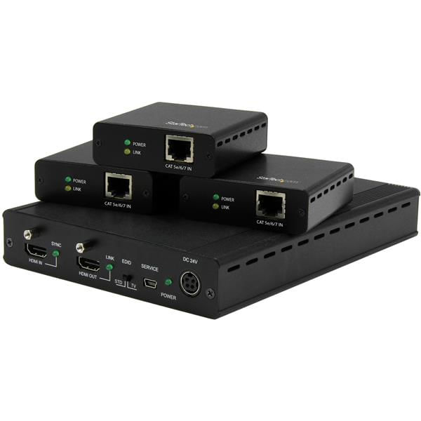 StarTech.com-Kit-extender-HDBaseT-a-3-porte-con-3-Ricevitori---Splitter-HDMI-1x3-via-Cat5---fino-a-4K