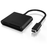 Raidsonic ICY BOX IB-CR301-C3 lettore di schede USB 3.2 Gen 1 (3.1 Gen 1) Type-C Nero