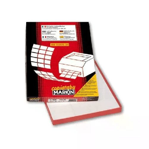 Markin-Confezione-1000-Etichette-10-Fogli-per-100-70x52mm-A4