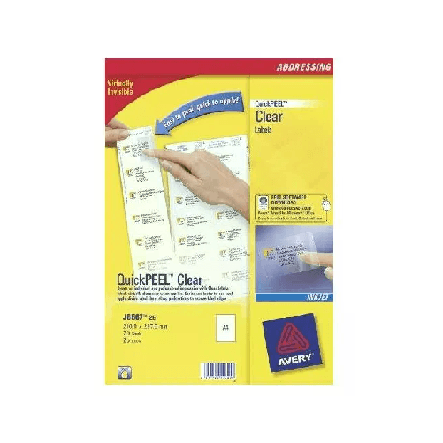 Avery-Etichette-trasparenti-210x297-Singolo