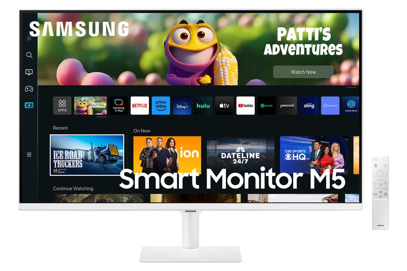 Samsung-Smart-Monitor-M5---M50C-da-27---Full-Hd-Flat