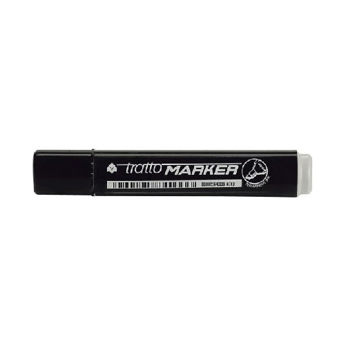 Tratto-Marker-marcatore-permanente-Punta-smussata-Nero-12-pz