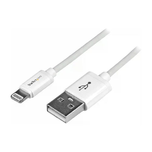 StarTech-Cavo-connettore-lightning-a-8-pin-Apple-bianco-a-USB-da-1m-per-iPhone---iPod---iPad