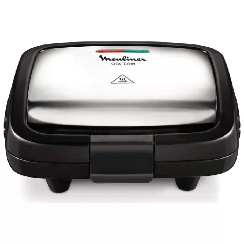 Moulinex-Croc-Time-Sandwich-Maker-Piastre-con-Rivestimento-Antiaderente