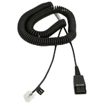 GN NETCOM Jabra Coiled mod Cuffie PC per Comunicazione e Uso Professionale con Design Ergonomico e Connettivita'